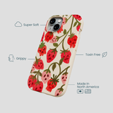 Seashell Strawboories iPhone 14 Case