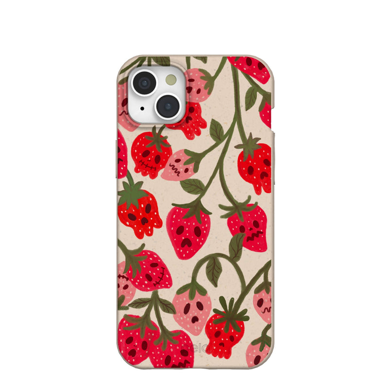 Seashell Strawboories iPhone 15 Plus Case