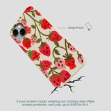 Seashell Strawboories iPhone 15 Plus Case