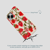 Seashell Strawboories iPhone 15 Case