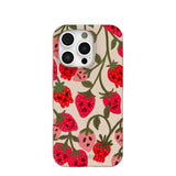 Seashell Strawboories iPhone 16 Pro Case
