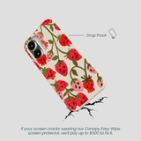 Seashell Strawboories iPhone 16 Case