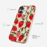 Seashell Strawboories iPhone 17 Case