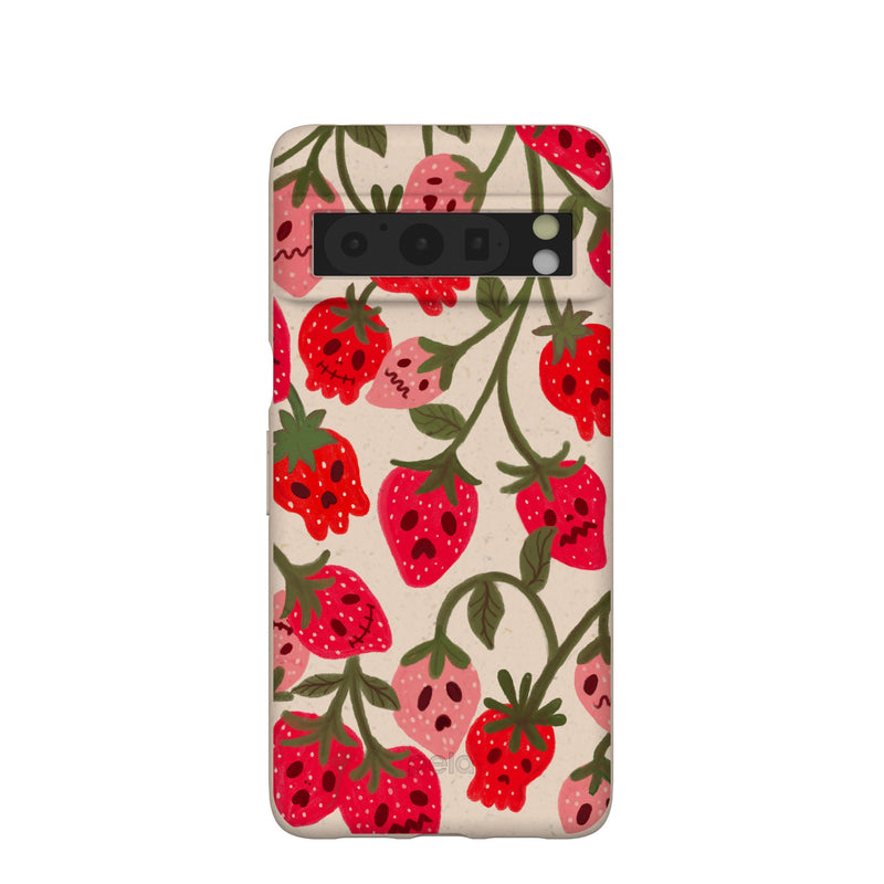 Seashell Strawboories Google Pixel 8 Pro Case