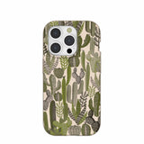 Seashell Succulent Cacti iPhone 15 Pro Case