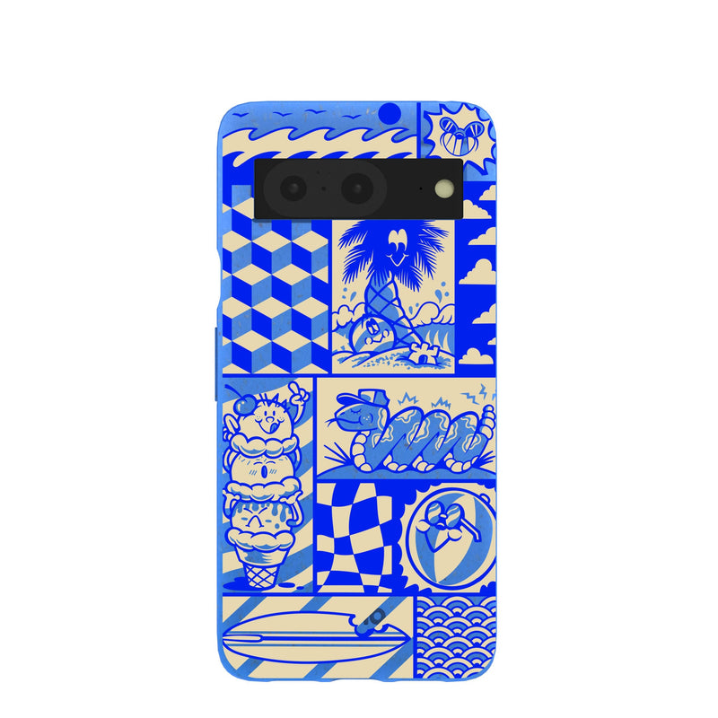 Electric Blue Summer Blues Google Pixel 8 Case