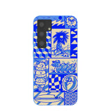 Electric Blue Summer Blues Samsung Galaxy S24 Case