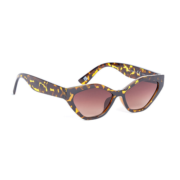 Retro Angular Cat Eye in Gloss Tortoiseshell