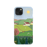 Powder Blue Sunny Countryside iPhone 13 Case