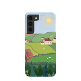 Powder Blue Sunny Countryside Samsung Galaxy S22 Case