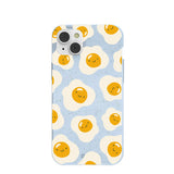 Powder Blue Sunny Side Up iPhone 14 Plus Case