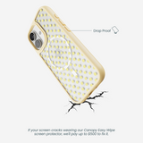 Clear Sunny Spots iPhone 17 Case With Sunbeam Ridge (MagSafe included)