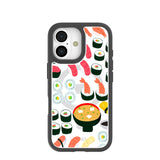 Clear Sushi Night iPhone 17 Case With Noir Ridge (MagSafe included)