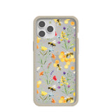 Clear Sweet Bees iPhone 12 Pro Max Case With London Fog Ridge