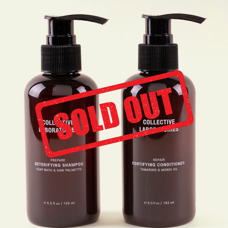 Detoxifying Shampoo + Fortifying Conditioner