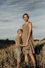 Back to nature muslin shirt - Sand