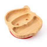 Bamboo Santa Claus Suction Plate