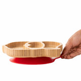 Bamboo Santa Claus Suction Plate