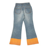Age 8  Benetton Jeans - 25W 23L Blue Cotton Blend