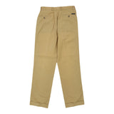 Burberry Trousers - 29W UK 10 Beige Cotton