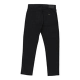 Armani Trousers - 30W 27L Navy Cotton