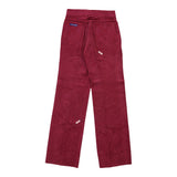 Colmar Cord Trousers - 26W UK 6 Pink Cotton