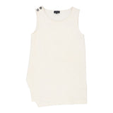 Armani Jeans Top - Large White Cotton