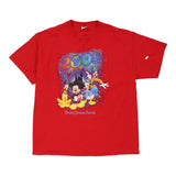 Vintage red 2005 Disney T-Shirt - mens x-large