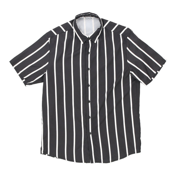 Vintage black & white Unbranded Patterned Shirt - mens small