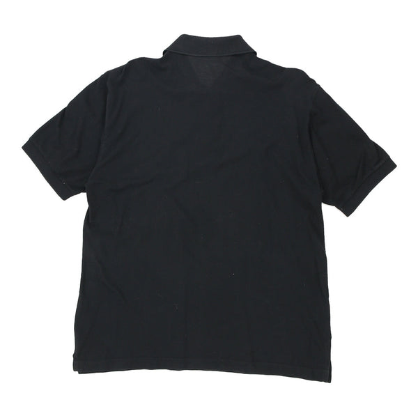 Vintage black Sergio Tacchini Polo Shirt - mens x-large