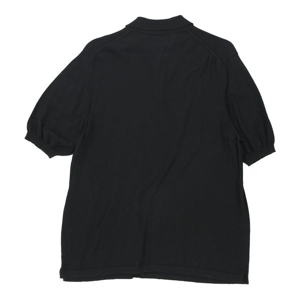 Vintage black Yohji Yamamoto Polo Shirt - womens x-large