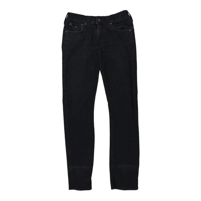 Ricky True Religion Jeans - 32W UK 12 Black Cotton