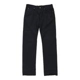 Armani Jeans Trousers - 34W 32L Navy Cotton Blend