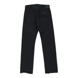 Armani Jeans Trousers - 34W 32L Navy Cotton Blend