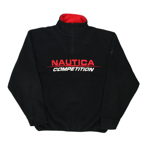 Vintage black Nautica Fleece - mens x-large