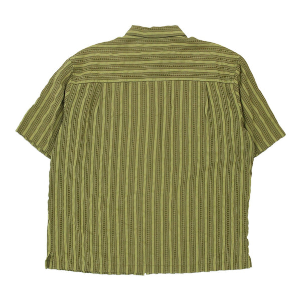 Vintage green Rei Short Sleeve Shirt - mens x-large