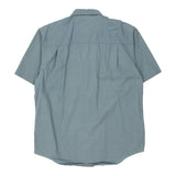 Rei Short Sleeve Shirt - XL Blue Cotton