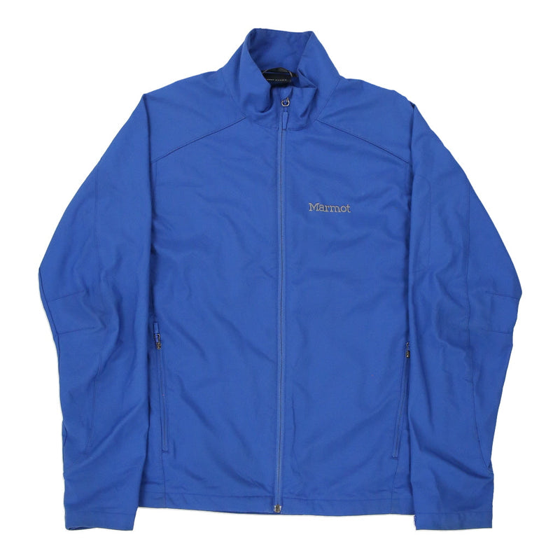 Marmot Spellout Jacket - Medium Blue Polyester