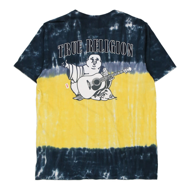 Vintage block colour True Religion T-Shirt - mens medium