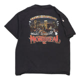Vintage black Montreal, QC Harley Davidson T-Shirt - mens x-large