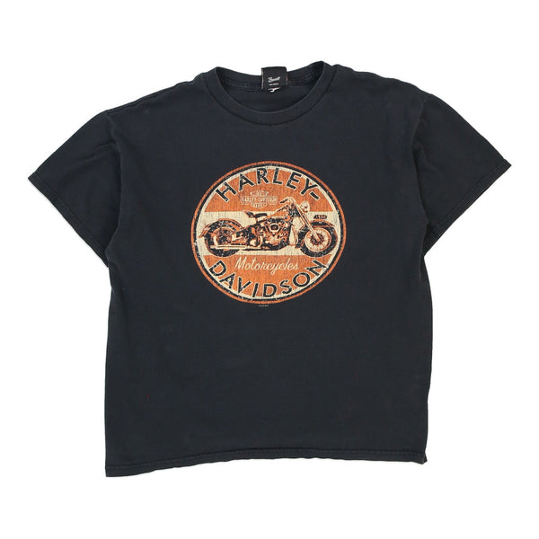 Vintage black South Dakota Harley Davidson T-Shirt - mens medium