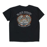 Vintage black Port Charlotte, Florida Harley Davidson T-Shirt - mens xx-large