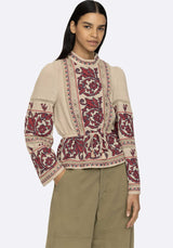Blouse Ss24-082 Taupe