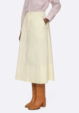 Skirt Ss24-042 Cream