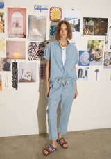 Pants Draper X7chm117 Dusty-Blue