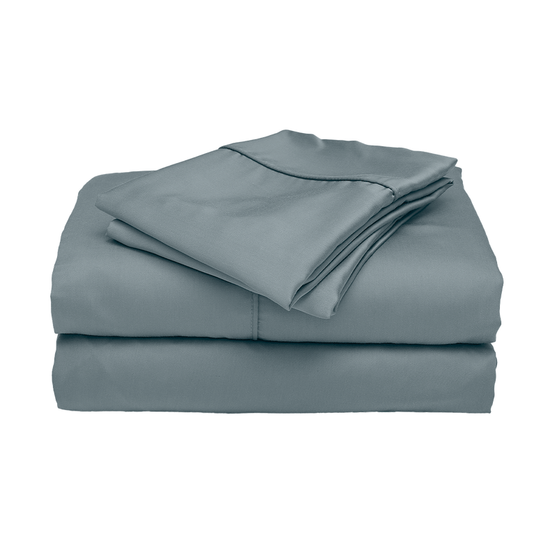 Sea - Bundle | Signature Sateen Duvet Cover Made with 100% Organic Bamboo #Color_sea