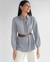 Shades of Everyday Top in Stone Grey