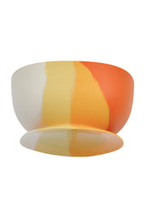 Suction silicone bowl - Orange