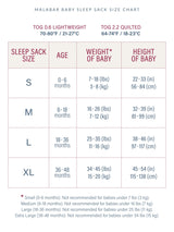 TOG 2.2 (Quilted) - Miami Wearable Baby Sleep Sack