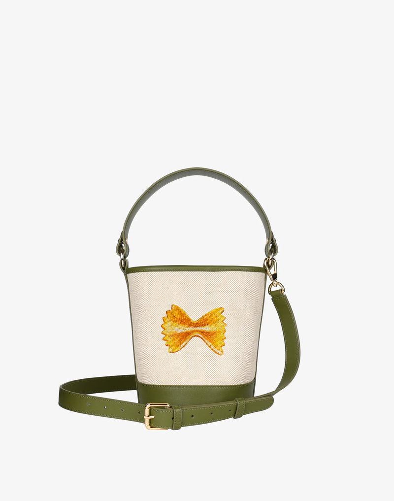 HYER GOODS X Hello Adrianne Hand-Painted Mini Bucket Bag